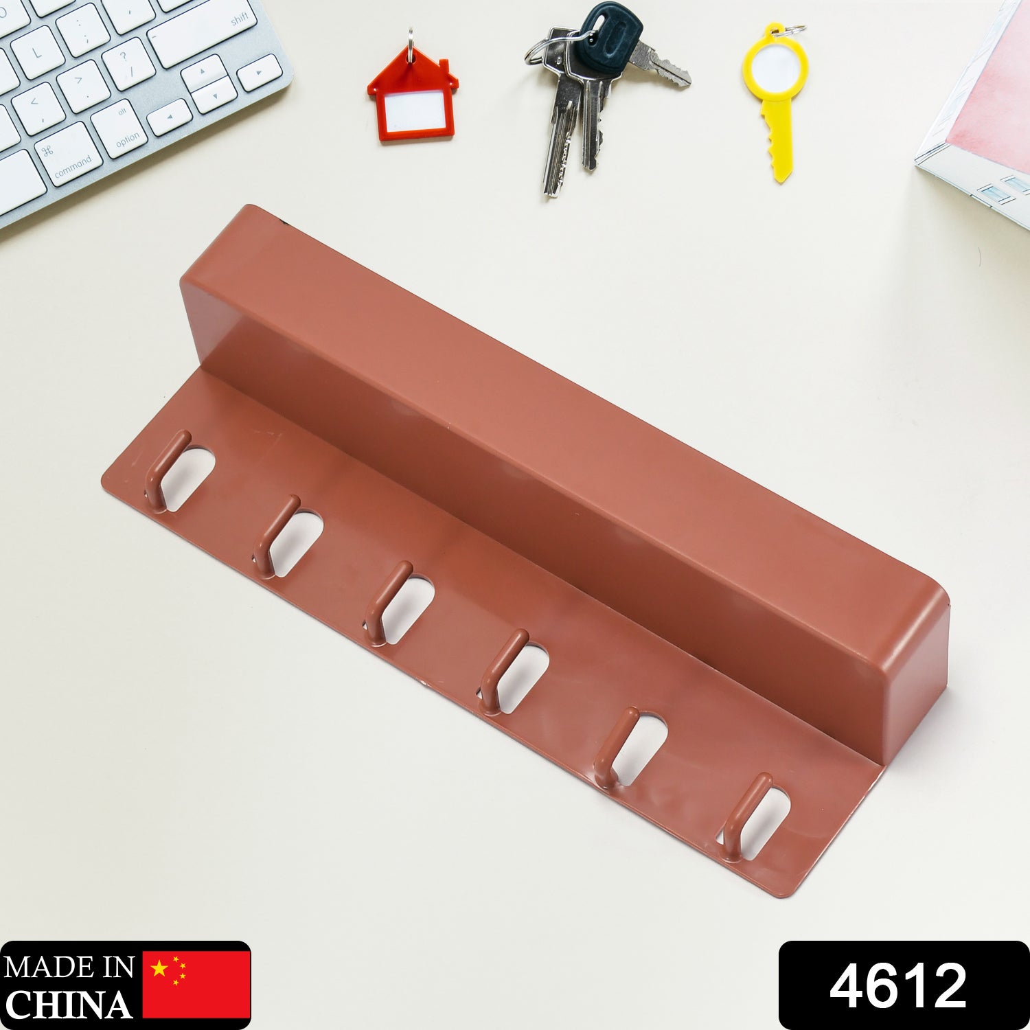 4612 Key Holder  Multiuse 6 Hook Stand For Home  Bathroom Use Stand 4612 Key Holder  Multiuse 6 Hook Stand For Home  Bathroom Use Stand